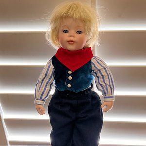 Porcelain dutch boy doll